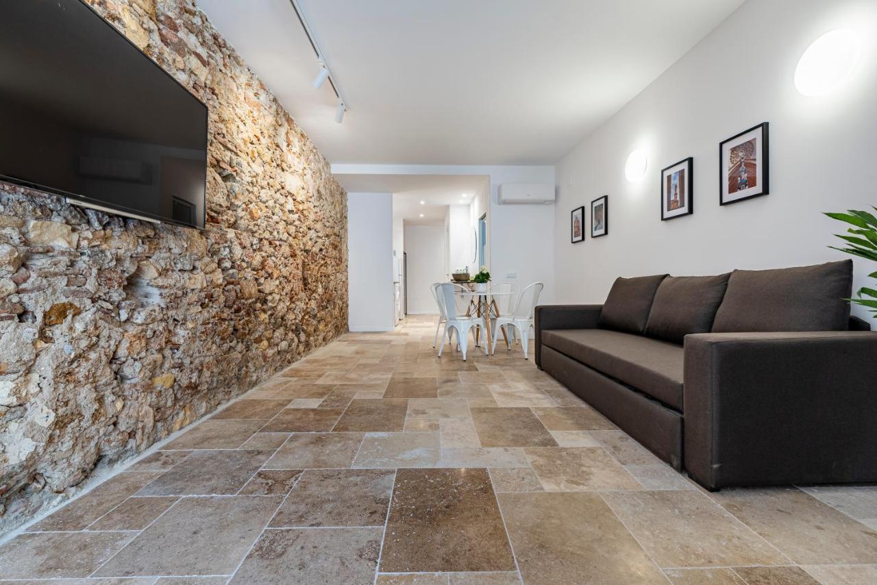 Stone Wall Apartment En Barri Port Maritim Таррагона Экстерьер фото